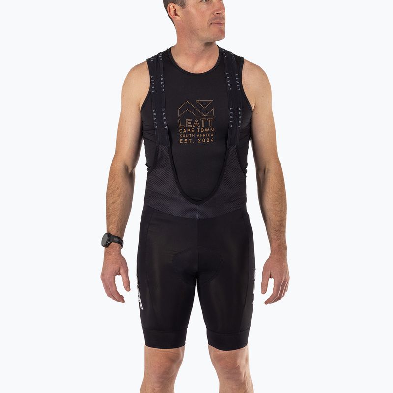 Мъжки къси панталони за колоездене Leatt MTB Endurance 6.0 Bib black
