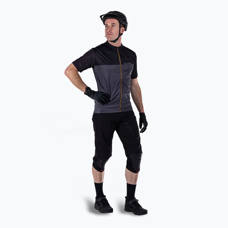 Мъжка тениска за колоездене Leatt MTB Trail 3.0 W black 2
