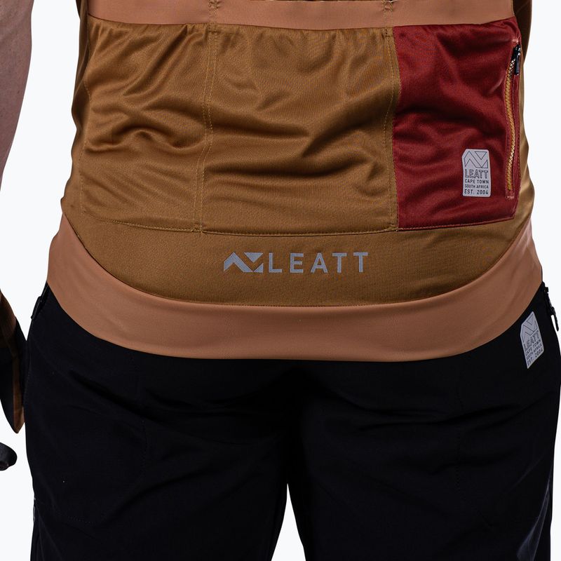 Мъжка тениска за колоездене Leatt MTB Trail 3.0 W lava 4