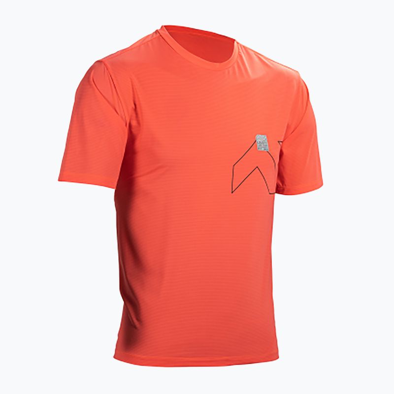 Мъжка тениска за колоездене Leatt MTB Trail 1.0 X-Flow neon 4