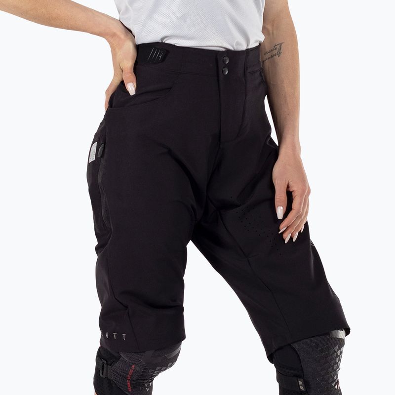 Дамски шорти за колоездене Leatt MTB Trail 2.0 W black