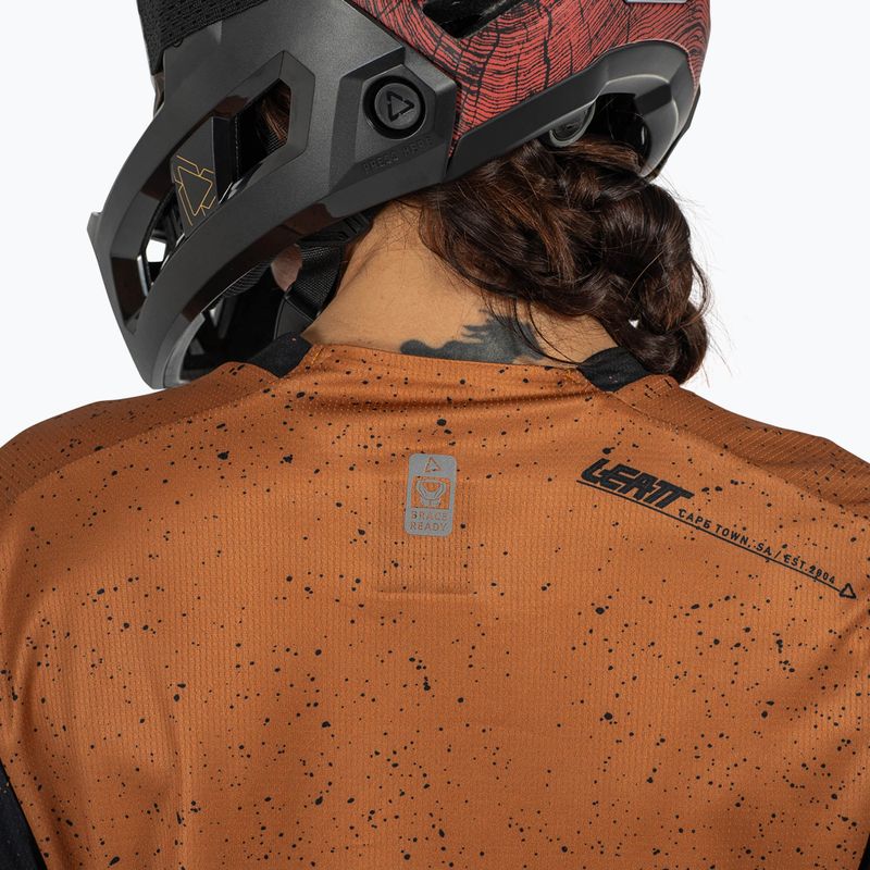 Дамска тениска за колоездене Leatt MTB Enduro 3.0 W rust 3