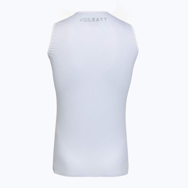 Мъжка тениска за колоездене Leatt Sleeveless Base white 2