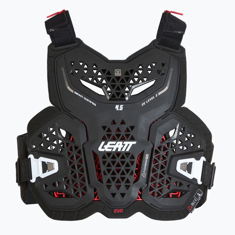 Велосипеден протектор за торс Leatt 4.5 Evo black