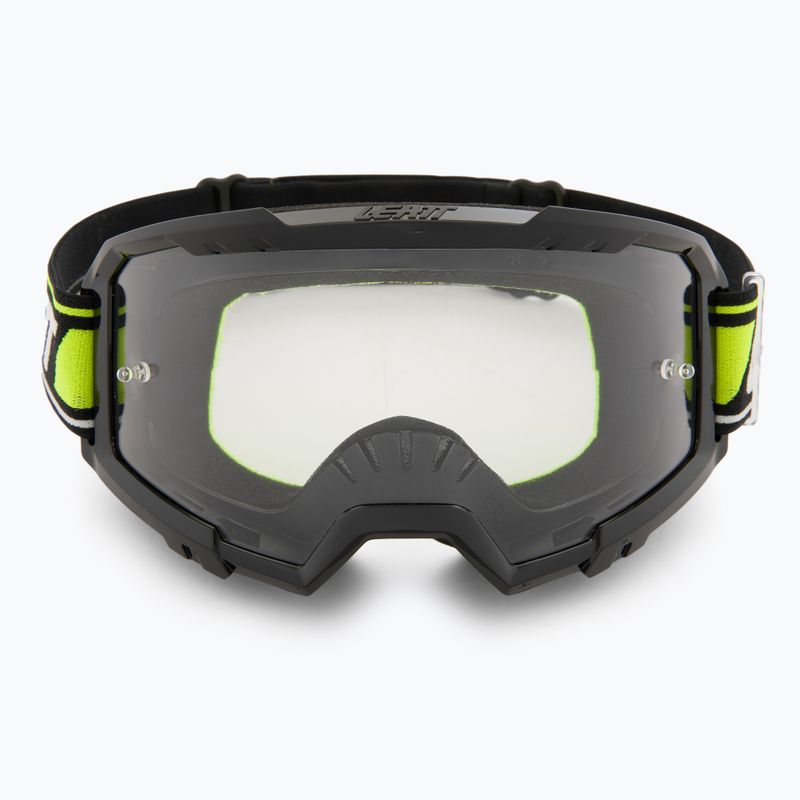 Велосипедна маска Leatt Vizion 2.5 black/neon yellow 2