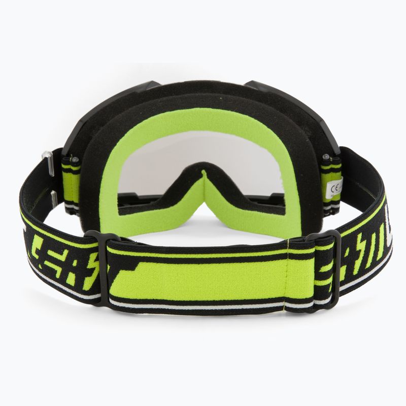 Велосипедна маска Leatt Vizion 2.5 black/neon yellow 3
