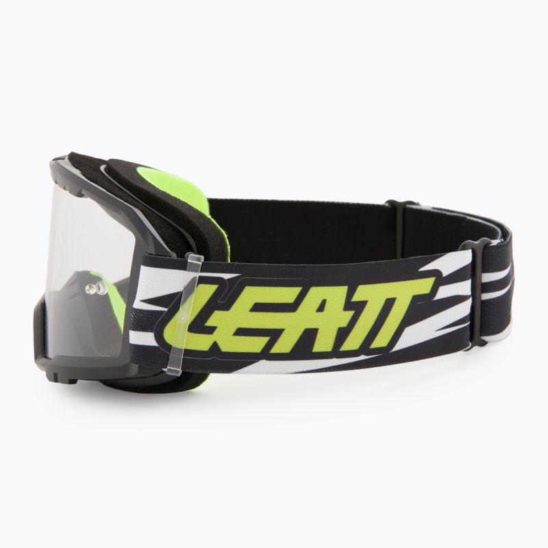 Детска велосипедна маска Leatt Vizion 2.5 Small black/neon yellow 4