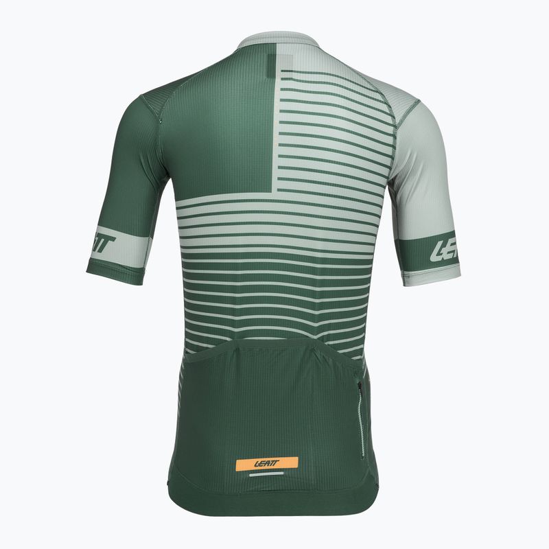 Мъжка тениска за колоездене Leatt MTB Endurance 3.0 spruce green 2