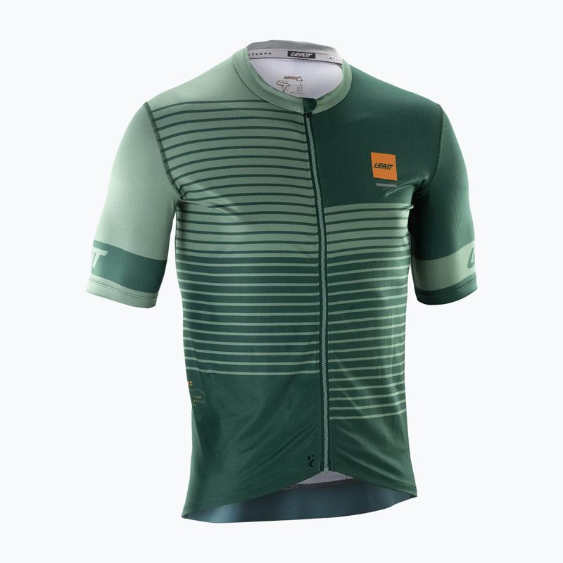 Мъжка тениска за колоездене Leatt MTB Endurance 3.0 spruce green