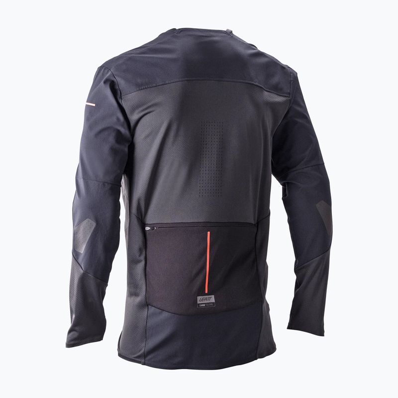 Mъжка блуза с дълъг ръкав за колоездене Leatt MTB Trail 6.0 Cargo ghost black 2