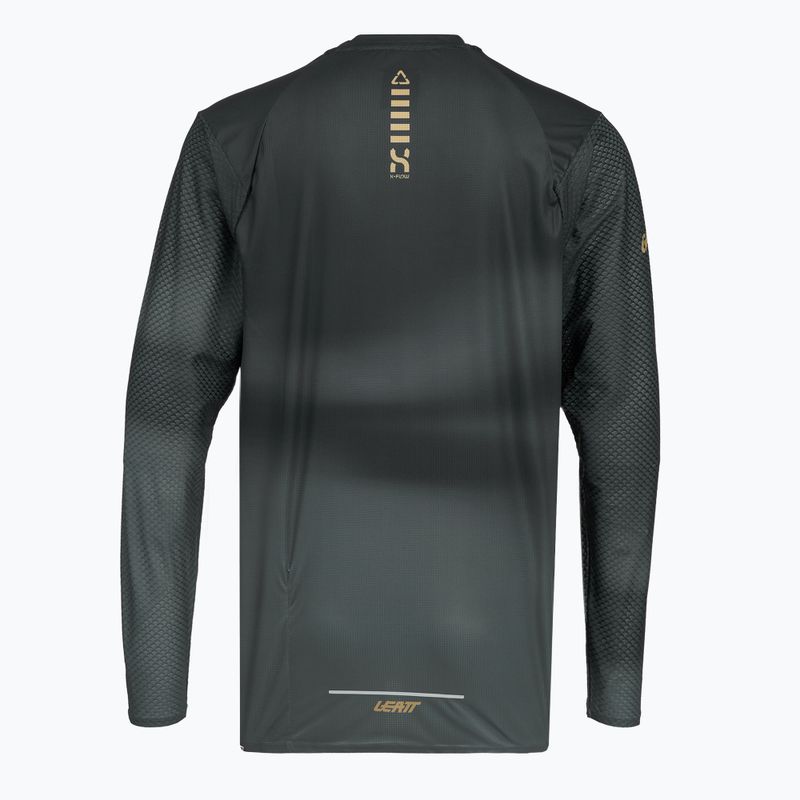 Мъжка блуза с дълъг ръкав за колоездене Leatt MTB Trail 3.0 ghost black 2
