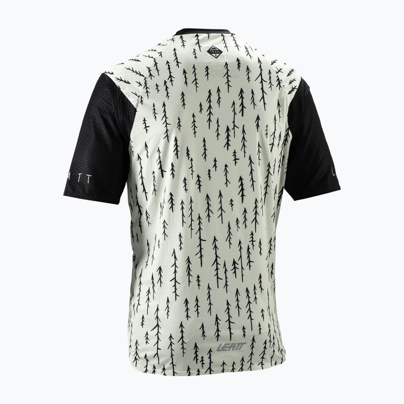 Мъжка тениска за колоездене Leatt MTB Trail 3.0 trails white 2