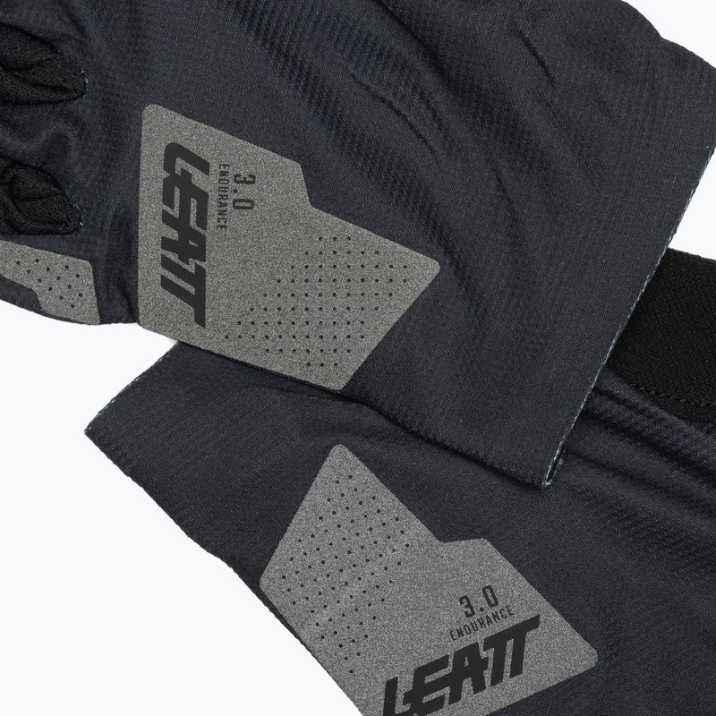 Мъжки велосипедни ръкавици Leatt MTB 3.0 Endurance stealth black/grey 4