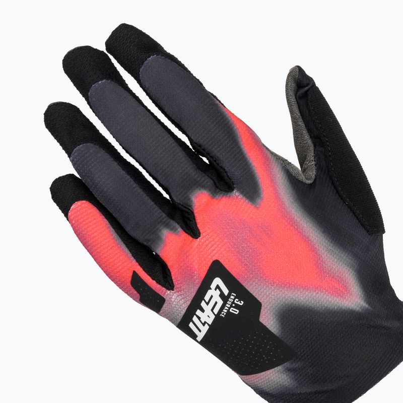 Мъжки велосипедни ръкавици Leatt MTB 3.0 Endurance heatmap red 4