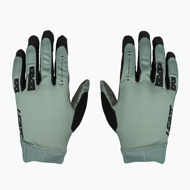 Mъжки велосипедни ръкавици Leatt MTB 1.0 GripR mist green 2