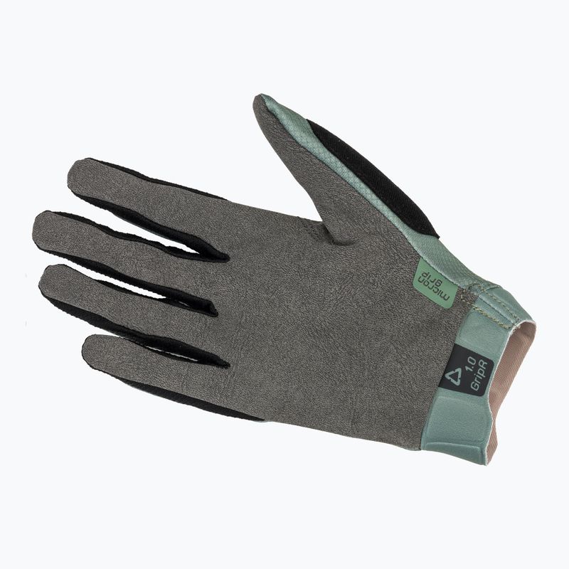 Mъжки велосипедни ръкавици Leatt MTB 1.0 GripR mist green 4