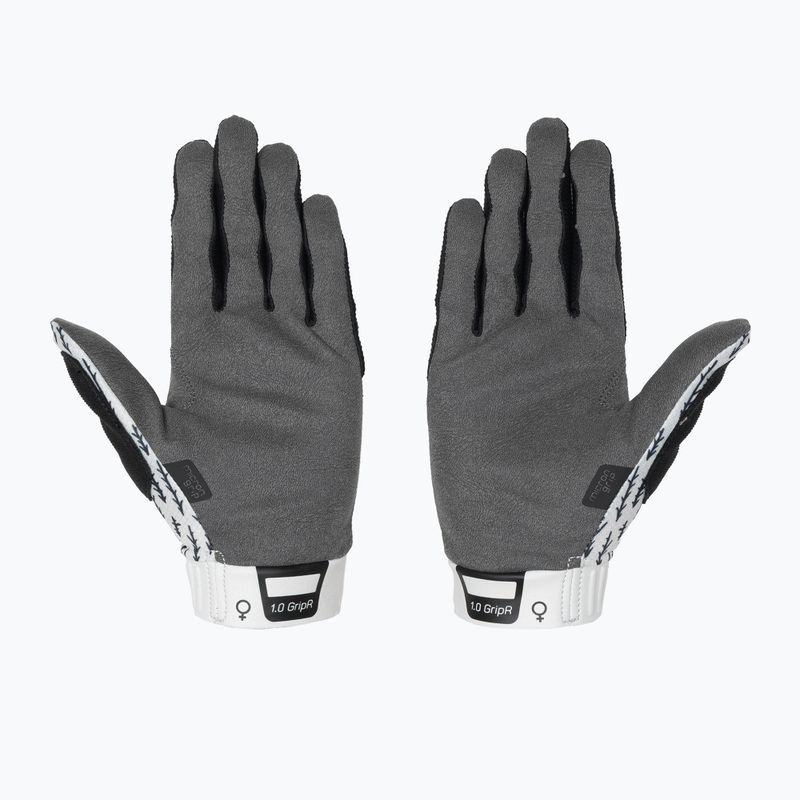 Дамски велосипедни ръкавици Leatt MTB 1.0 GripR trails white 3