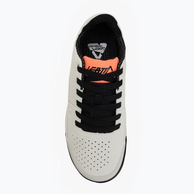 Дамски велосипедни обувки с платформа Leatt Flat 2.0 W cream white 5