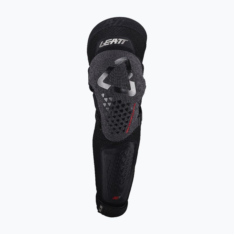 Детски протектори за колене и пищяли за колоездене Leatt 3DF 5.0 Evo EXT black 2