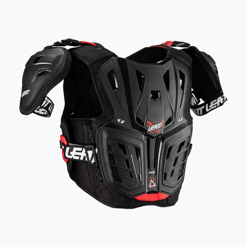 Детски протектор за гърди Leatt 4.5 Pro черен/червен 5017120130 7