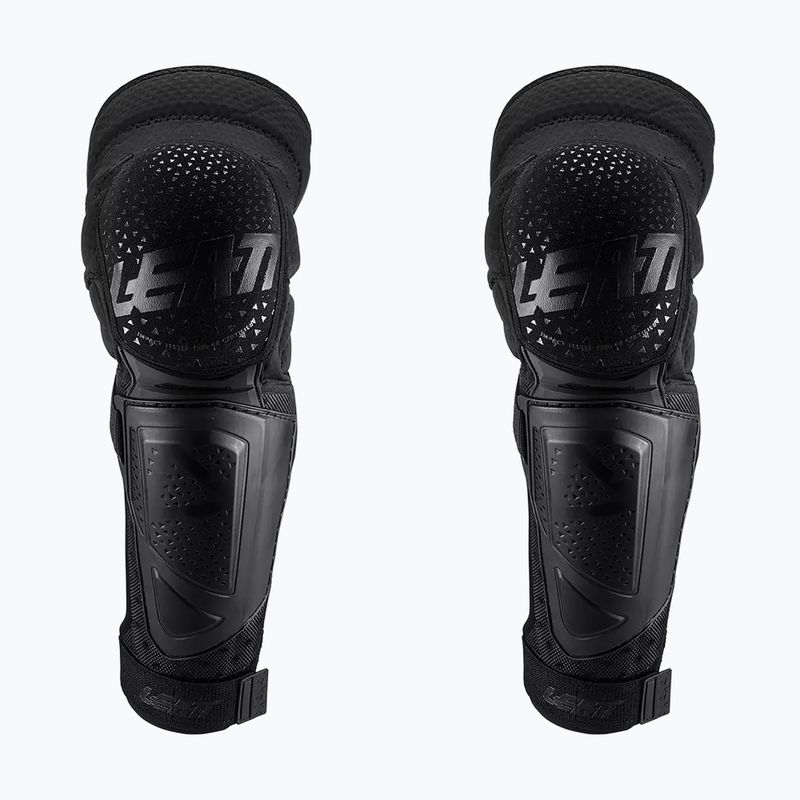 Велосипедни протектори за колене и подбедрици Leatt 3DF Hybrid EXT black
