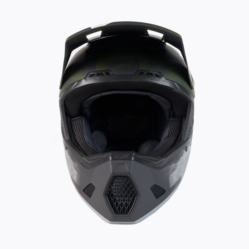 Leatt MTB 3.0 DH V20.1 велосипедна каска черна 1020002321 2