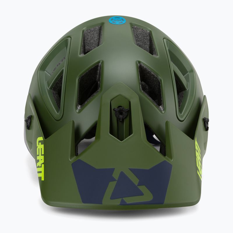 Leatt MTB 3.0 AllMTN V21.1 велосипедна каска зелена 1021000691 2