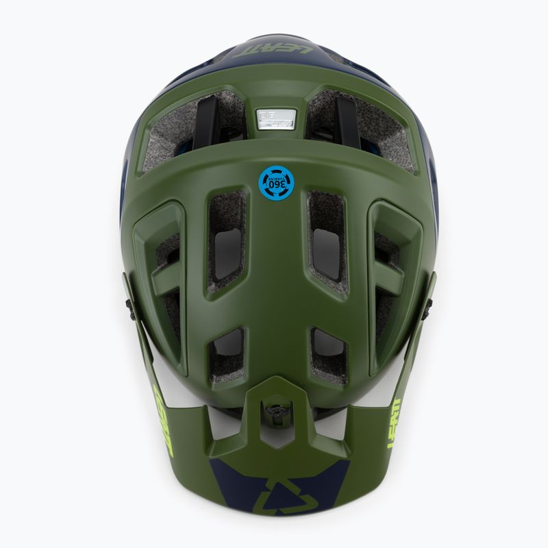 Leatt MTB 3.0 AllMTN V21.1 велосипедна каска зелена 1021000691 6