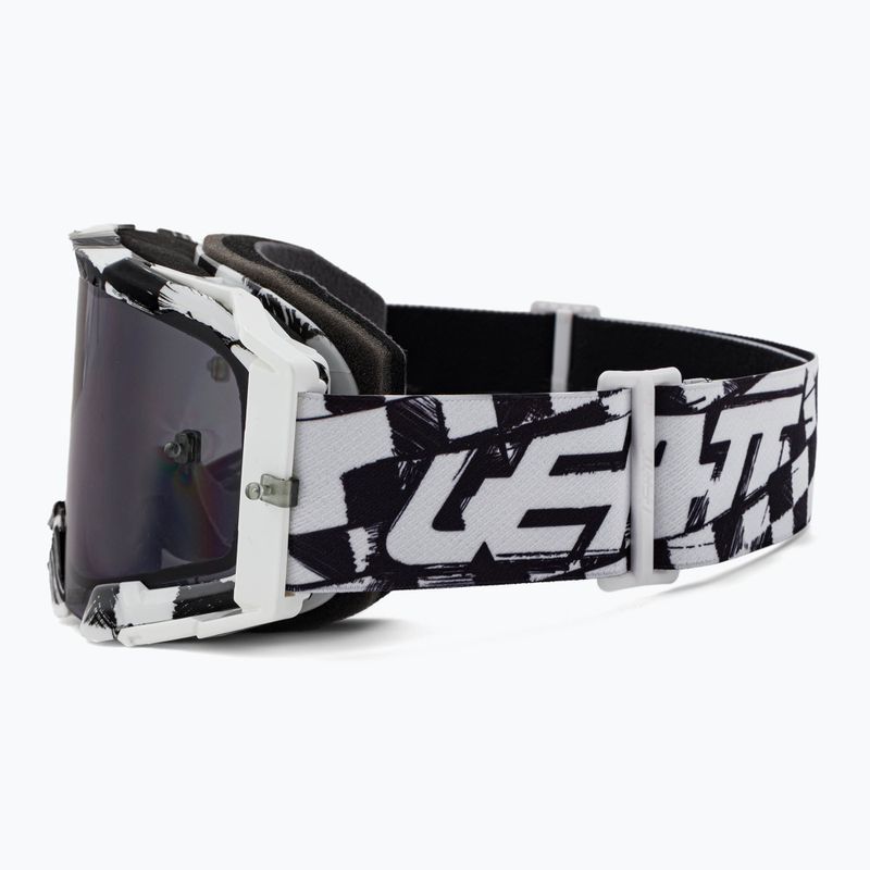 Очила за колоездене Leatt Velocity 5.5 черно-бели 8022010350 4