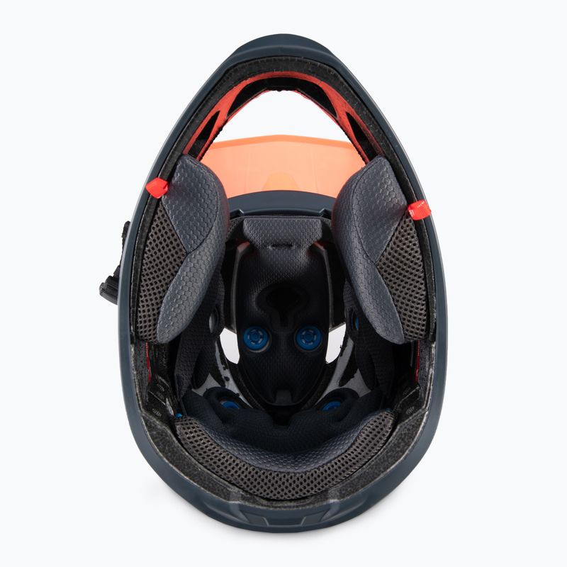Leatt MTB 4.0 Gravity V22 оранжево-черна велосипедна каска 1022070512 5