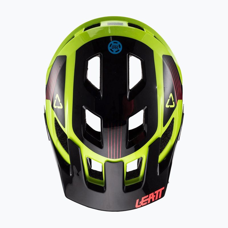 Детска велосипедна каска Leatt MTB AllMtn 1.0 V22 Jr lime 5