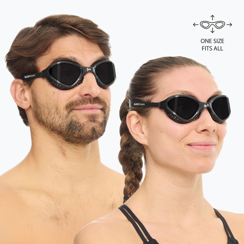 Очила за плуване BuddySwim Ozean black / smoke 2