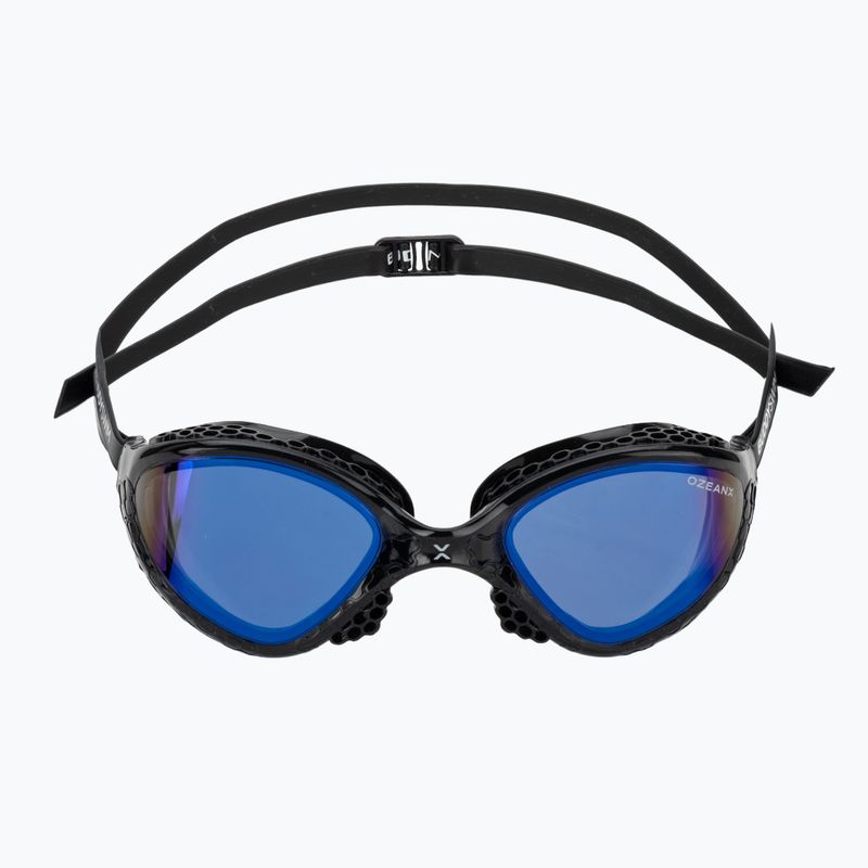 Огледални очила за плуване BuddySwim OzeanX Mirror black / blue 2