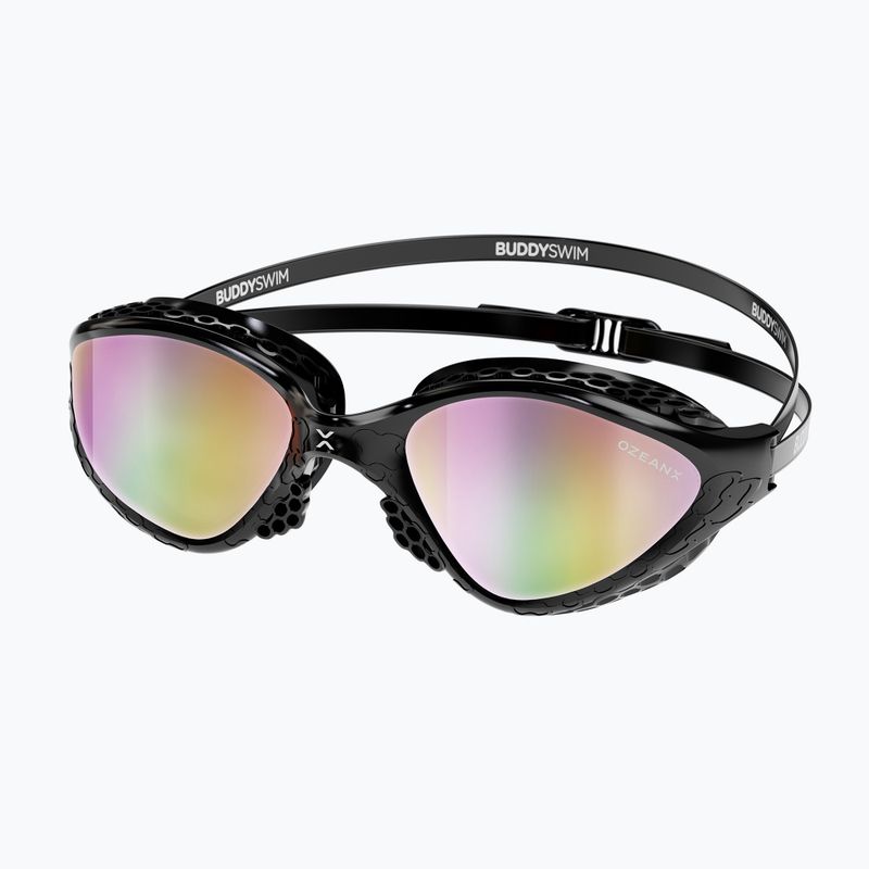 Очила за плуване BuddySwim OzeanX Mirror black / iridium