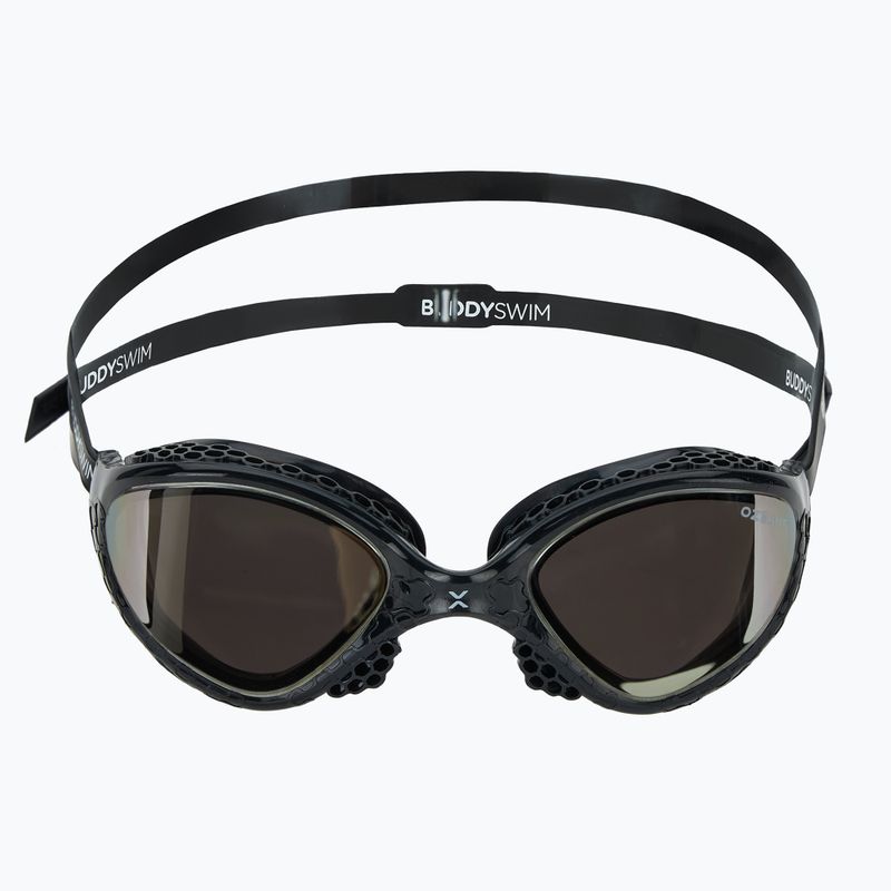 Огледални очила за плуване BuddySwim OzeanX Mirror black / silver 2