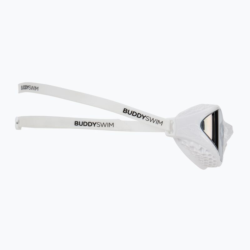 Огледални очила за плуване BuddySwim OzeanX Mirror white / silver 3