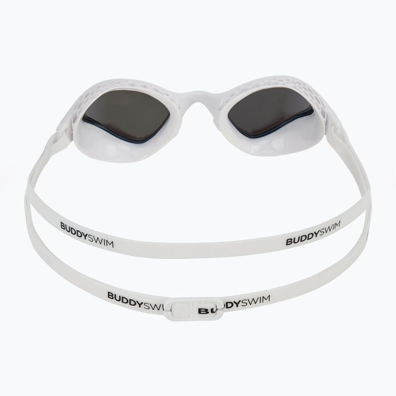 Огледални очила за плуване BuddySwim OzeanX Mirror white / silver 4