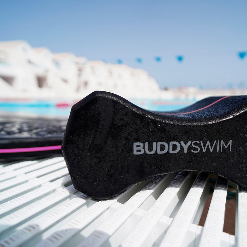 Дъска за плуване BuddySwim Pull Buoy black/pink 6