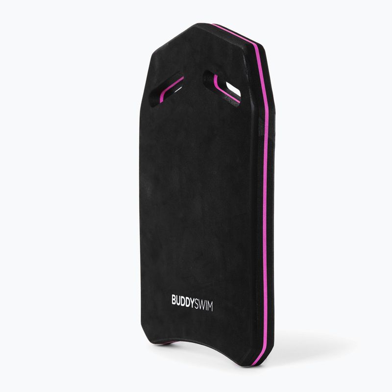 Дъска за плуване BuddySwim Kickboard black/pink 2