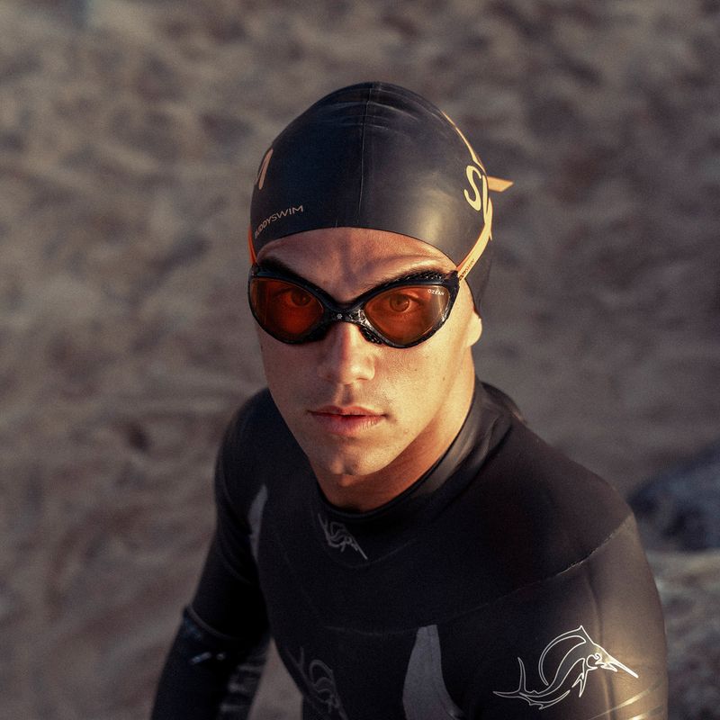 Очила за плуване BuddySwim Ozean black/orange/orange 5