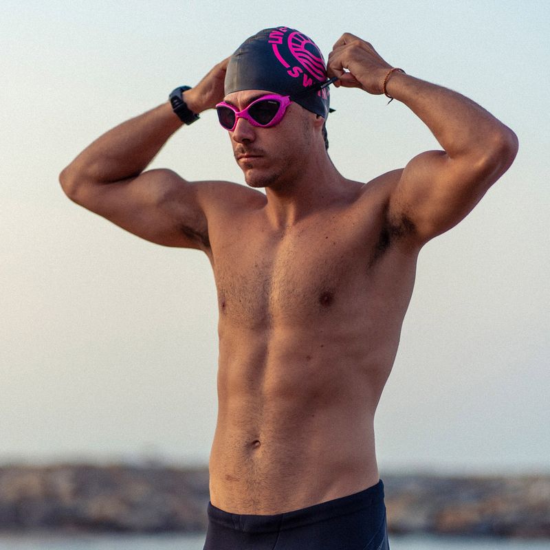 Очила за плуване BuddySwim Ozean pink/black/smoke 5