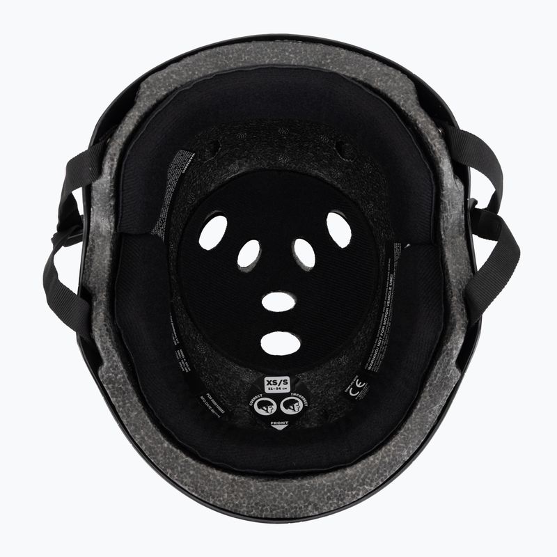 Triple Eight Сертифицираната каска Sweatsaver с черен блясък 5