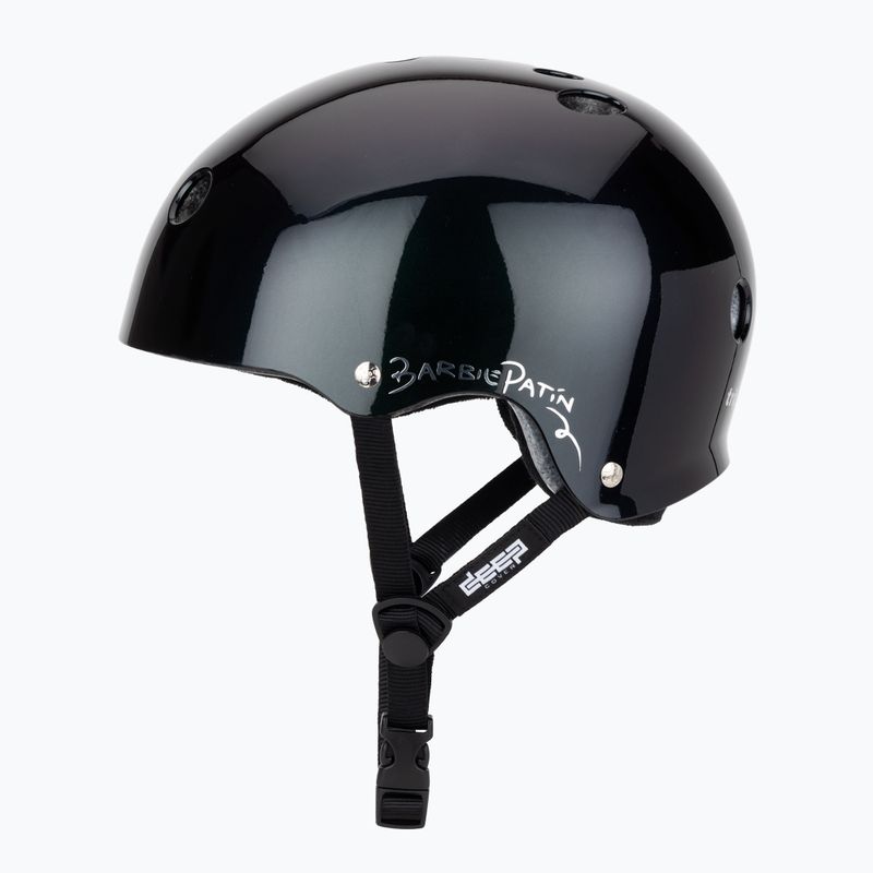 Каска Triple Eight Deep Cover Barbie Skates purple/green 3