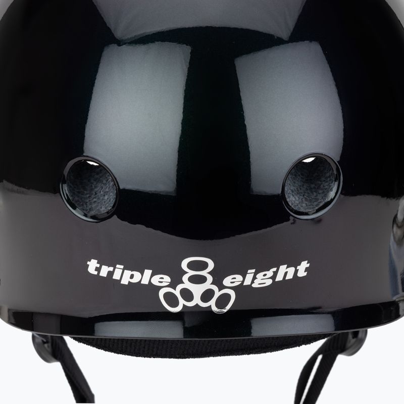 Каска Triple Eight Deep Cover Barbie Skates purple/green 8