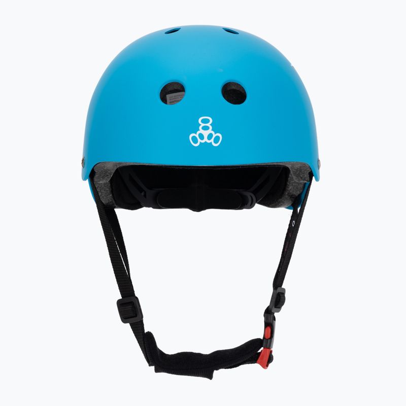 Детска каска Triple Eight Youth Lil 8 Staab neon blue 2