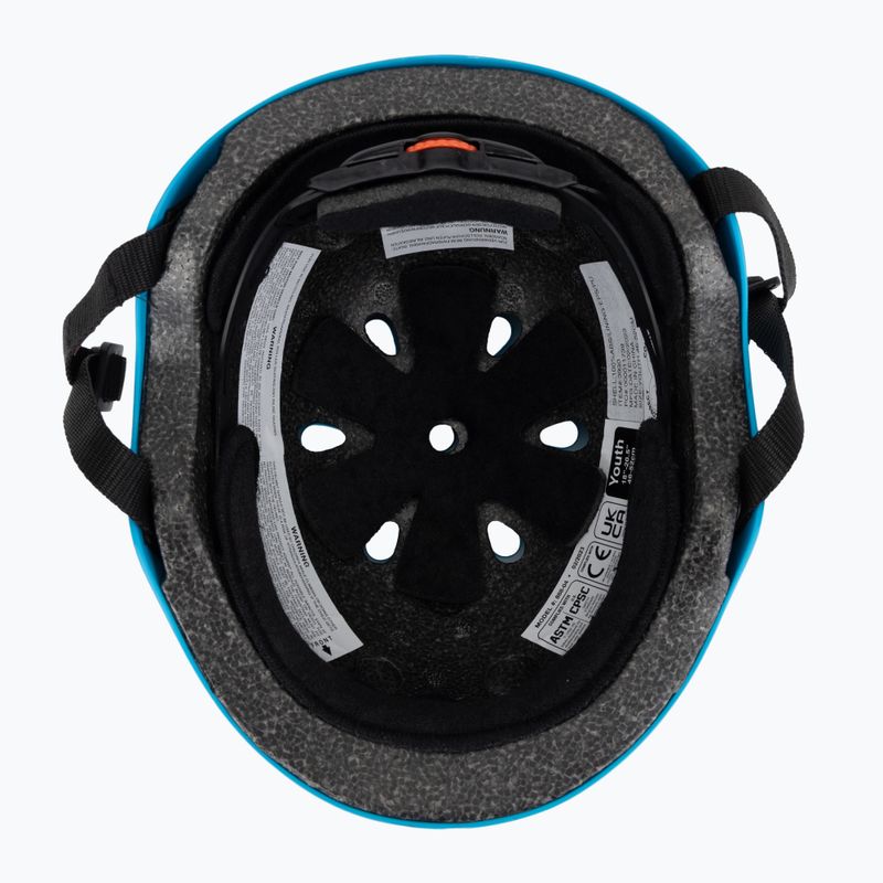 Детска каска Triple Eight Youth Lil 8 Staab neon blue 5