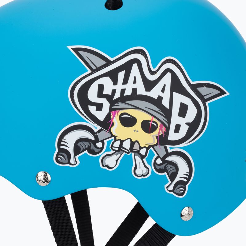 Детска каска Triple Eight Youth Lil 8 Staab neon blue 7