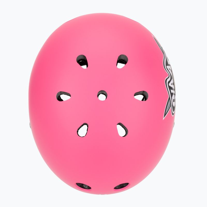 Детска каска Triple Eight Youth Lil 8 Staab neon pink 6