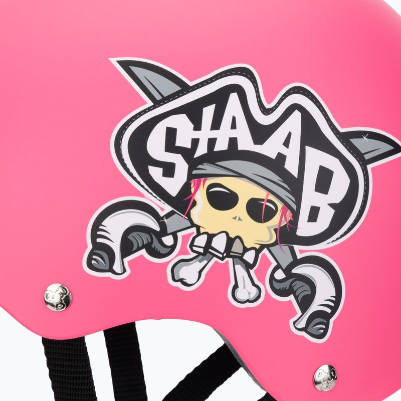 Детска каска Triple Eight Youth Lil 8 Staab neon pink 7