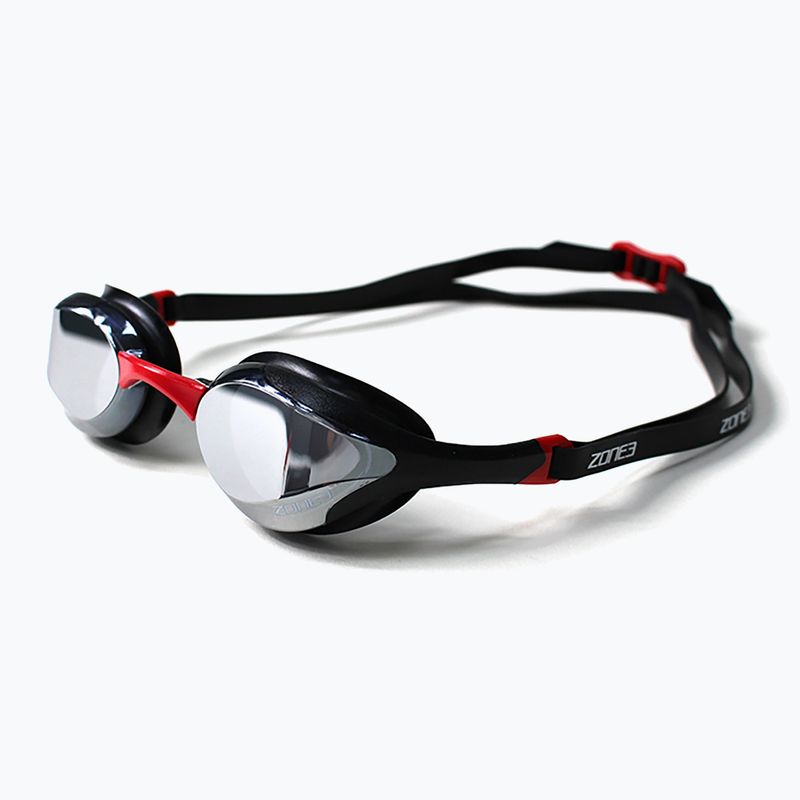 Плувни очила ZONE3 Volare Streamline Racing black/red/silver поляризирани огледални revo